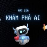 Hình 3 con robot khám phá AI